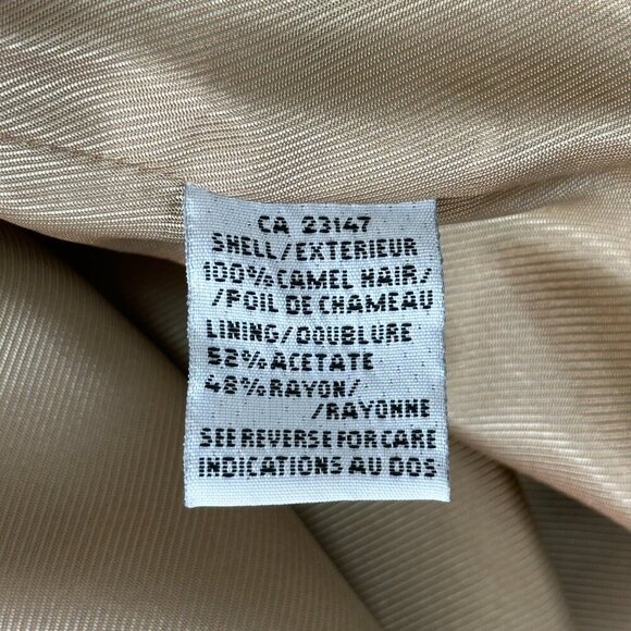 Vintage Talbot's Petites Camel Hair Blazer - Picture 7 of 9